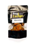 Marmite Fudge - Lion's Mane Mushroom and Lemon Fudge Handmade in Cornwall On A White Background